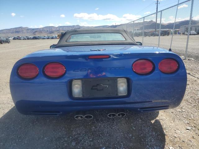 1G1YY32GX25130678 - 2002 CHEVROLET CORVETTE BLUE photo 6