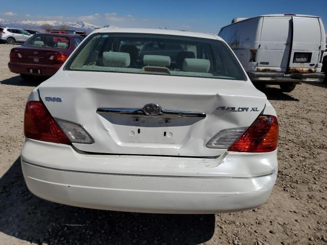 4T1BF28BX2U259207 - 2002 TOYOTA AVALON XL WHITE photo 6