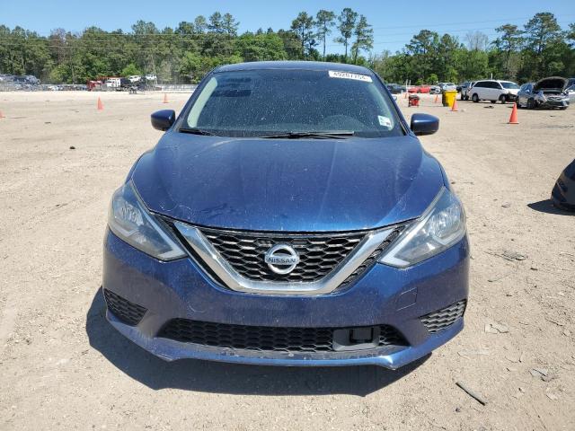 3N1AB7AP3KY263467 - 2019 NISSAN SENTRA S BLUE photo 5