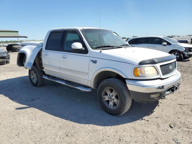 1FTRW08L32KE19861 - 2002 FORD F150 SUPERCREW WHITE photo 4