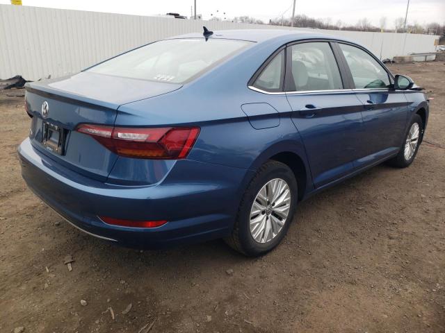 3VWC57BU6KM189421 - 2019 VOLKSWAGEN JETTA S BLUE photo 3