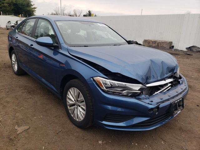 3VWC57BU6KM189421 - 2019 VOLKSWAGEN JETTA S BLUE photo 4