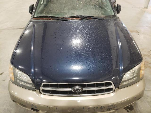 4S3BH675X27663530 - 2002 SUBARU LEGACY OUTBACK AWP 蓝色 照片 11