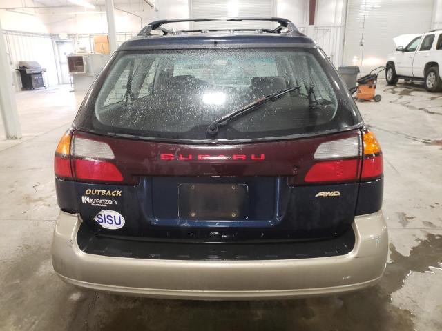 4S3BH675X27663530 - 2002 SUBARU LEGACY OUTBACK AWP 蓝色 照片 6