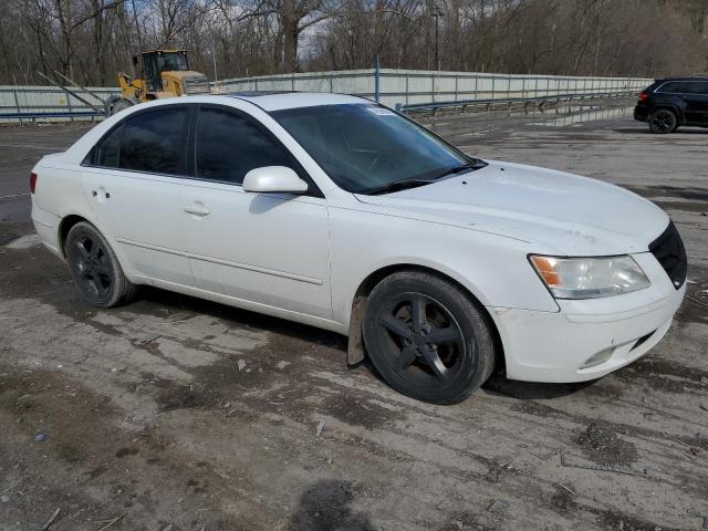 5NPEU46F99H457211 - 2009 HYUNDAI SONATA SE WHITE photo 4