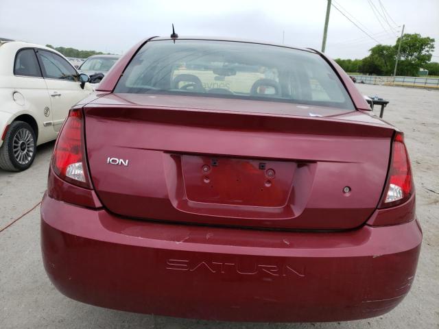 1G8AJ55F96Z122074 - 2006 SATURN ION LEVEL 2 栗色 照片 6