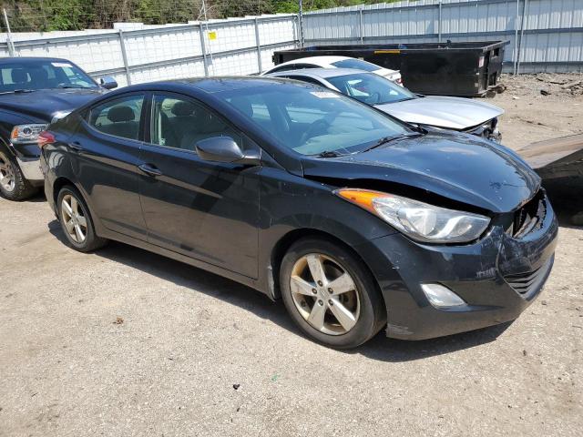 5NPDH4AE6DH275182 - 2013 HYUNDAI ELANTRA GLS BLACK photo 4