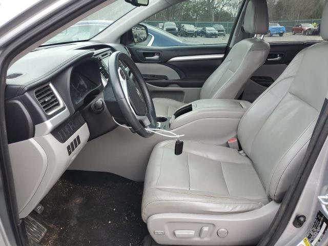 5TDJKRFH1GS502622 - 2016 TOYOTA HIGHLANDER XLE 银色 照片 7