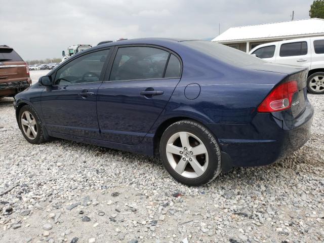 1HGFA16848L103525 - 2008 HONDA CIVIC EX BLUE photo 2