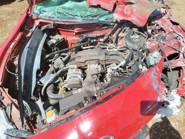 JF1ZNAA15D2732680 - 2013 TOYOTA SCION FR-S RED photo 11