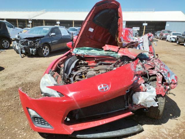 JF1ZNAA15D2732680 - 2013 TOYOTA SCION FR-S RED photo 5