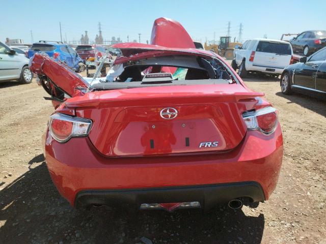 JF1ZNAA15D2732680 - 2013 TOYOTA SCION FR-S RED photo 6