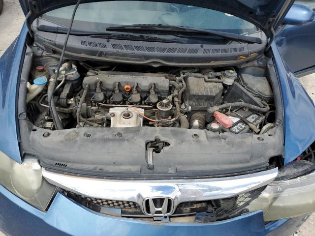 2HGFA1F51AH526314 - 2010 HONDA CIVIC LX BLUE photo 11