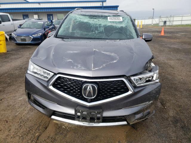 5J8YD4H82LL021140 - 2020 ACURA MDX ADVANCE GRAY photo 5