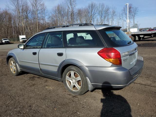 4S4BP61C657363221 - 2005 SUBARU LEGACY OUTBACK 2.5I SILVER photo 2