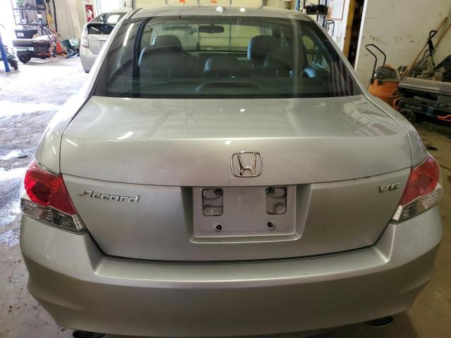 1HGCP36899A030145 - 2009 HONDA ACCORD EXL SILVER photo 6