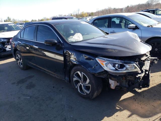 1HGCR2F35HA123414 - 2017 HONDA ACCORD LX BLACK photo 4