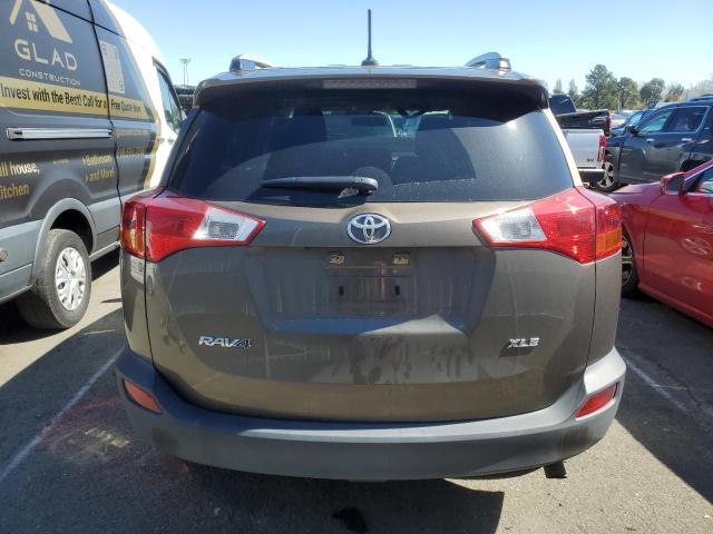 2T3WFREV0FW202858 - 2015 TOYOTA RAV4 XLE BROWN photo 6