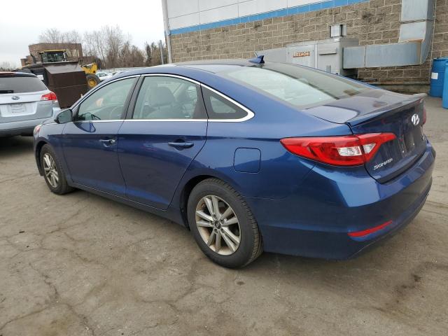 5NPE24AF5HH557544 - 2017 HYUNDAI SONATA SE BLUE photo 2