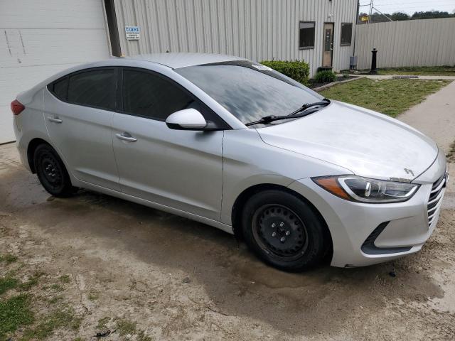 5NPD74LF5HH142430 - 2017 HYUNDAI ELANTRA SE SILVER photo 4