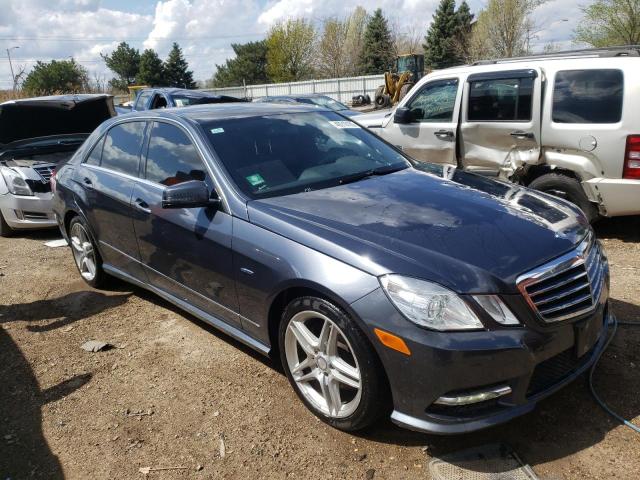 WDDHF8JB5CA610805 - 2012 MERCEDES-BENZ E 350 4MATIC GRAY photo 4