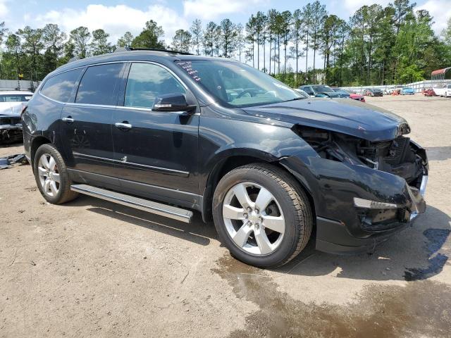 1GNKRJKD2EJ272546 - 2014 CHEVROLET TRAVERSE LTZ BLACK photo 4