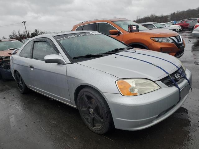 1HGEM21922L075692 - 2002 HONDA CIVIC EX SILVER photo 4