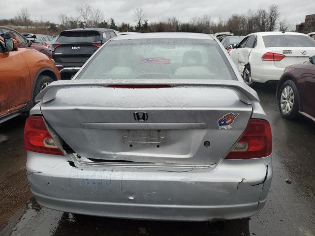 1HGEM21922L075692 - 2002 HONDA CIVIC EX SILVER photo 6