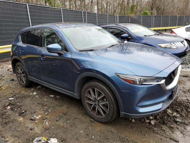 JM3KFBDM9J0354186 - 2018 MAZDA CX-5 GRAND TOURING BLUE photo 4