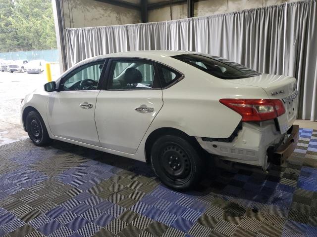 3N1AB7AP7JY325113 - 2018 NISSAN SENTRA S WHITE photo 2