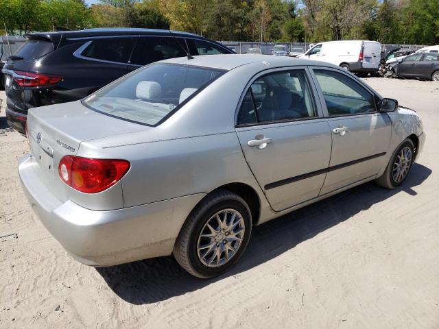 2T1BR32E73C086068 - 2003 TOYOTA COROLLA-4 CE SILVER photo 3