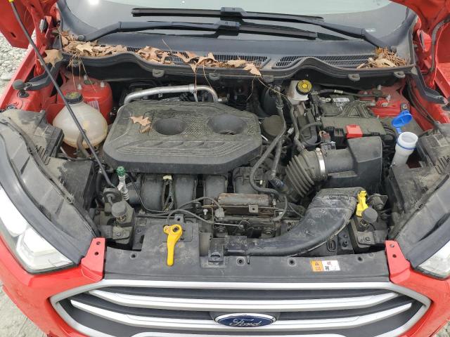 MAJ6S3GL7LC359778 - 2020 FORD ECOSPORT SE RED photo 11