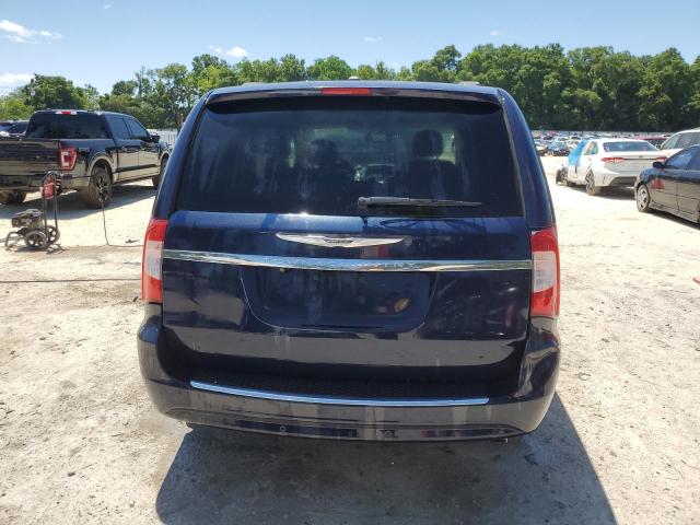 2C4RC1CG2DR564161 - 2013 CHRYSLER TOWN & COU TOURING L BLUE photo 6