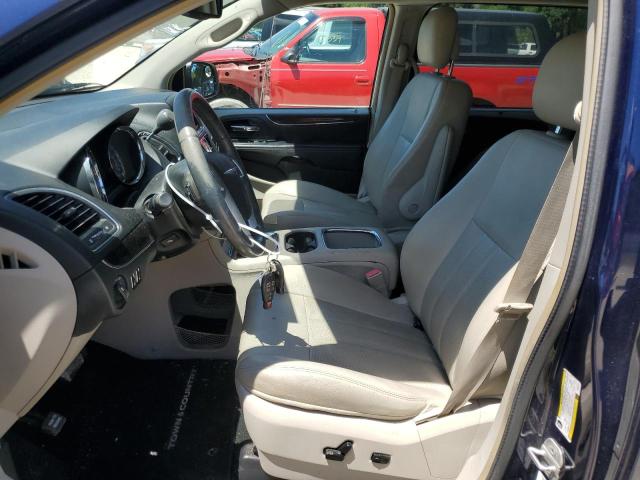 2C4RC1CG2DR564161 - 2013 CHRYSLER TOWN & COU TOURING L BLUE photo 7