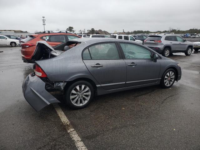 19XFA1F95BE004896 - 2011 HONDA CIVIC EXL GRAY photo 3