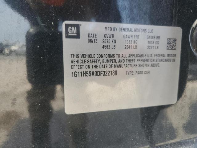 1G11H5SA9DF322180 - 2013 CHEVROLET MALIBU LTZ 石墨色 照片 13