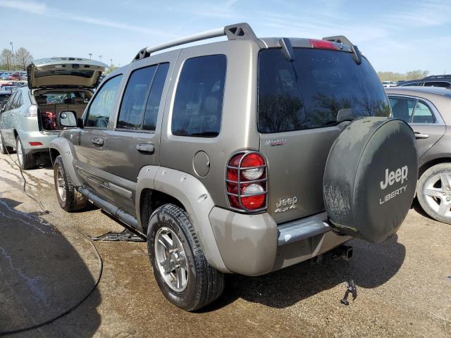 1J4GL38K15W547161 - 2005 JEEP LIBERTY RENEGADE BROWN photo 2