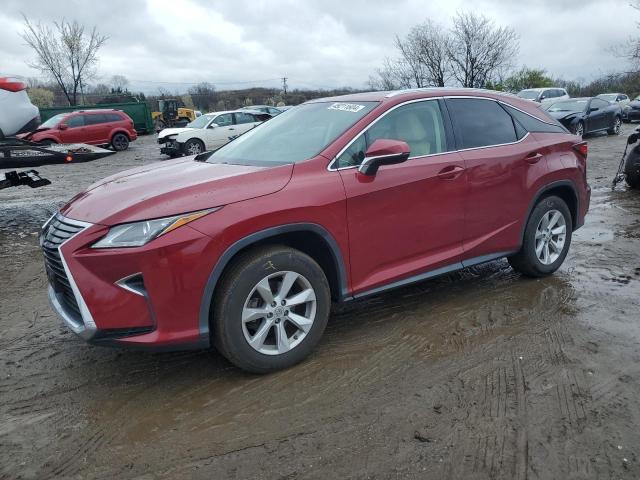 2T2BZMCA2GC012186 - 2016 LEXUS RX 350 BASE RED photo 1