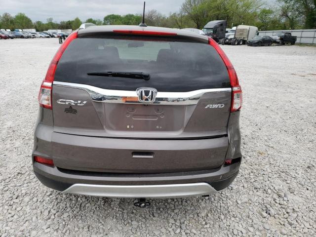 5J6RM4H79FL021970 - 2015 HONDA CR-V EXL TAN photo 6