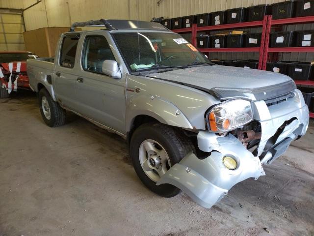 1N6MD27Y71C381355 - 2001 NISSAN FRONTIER CREW CAB SC SILVER photo 4