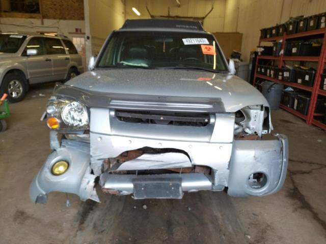 1N6MD27Y71C381355 - 2001 NISSAN FRONTIER CREW CAB SC SILVER photo 5