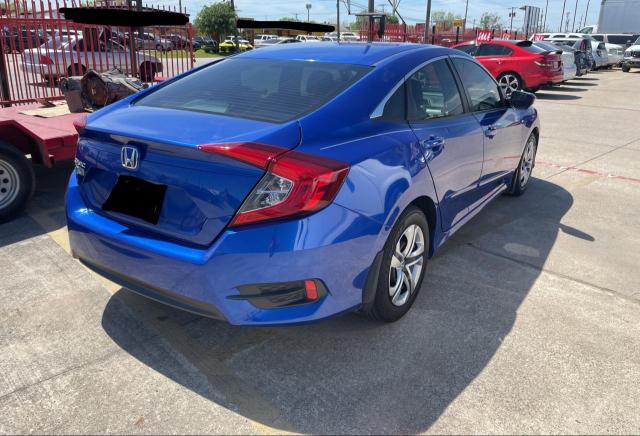 19XFC2F58GE046483 - 2016 HONDA CIVIC LX BLUE photo 4