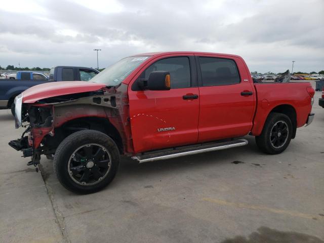 5TFDV54158X044257 - 2008 TOYOTA TUNDRA CREWMAX RED photo 1