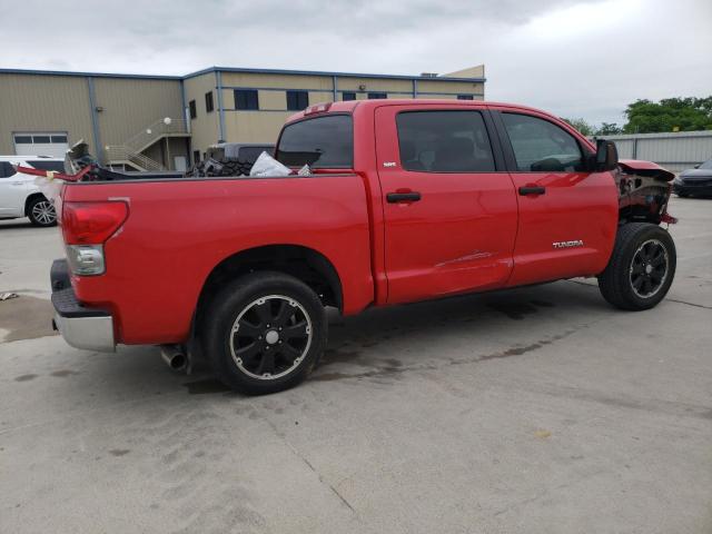 5TFDV54158X044257 - 2008 TOYOTA TUNDRA CREWMAX RED photo 3