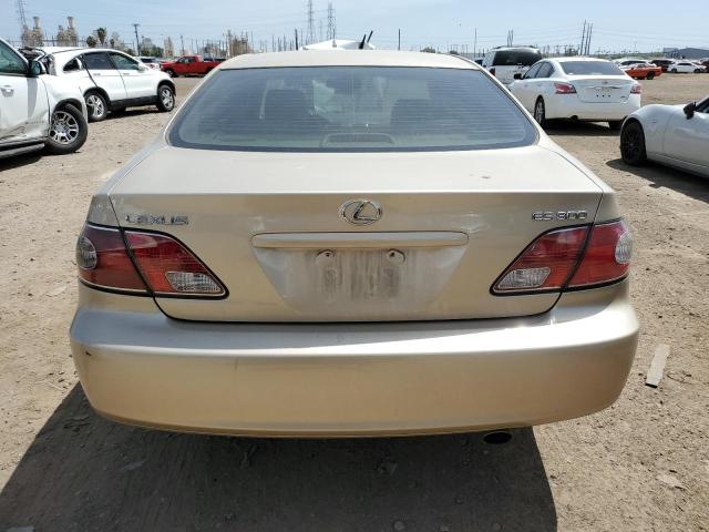 JTHBF30G130112203 - 2003 LEXUS ES 300 GOLD photo 6