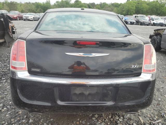 2C3CCAAG0EH132642 - 2014 CHRYSLER 300 BLACK photo 6