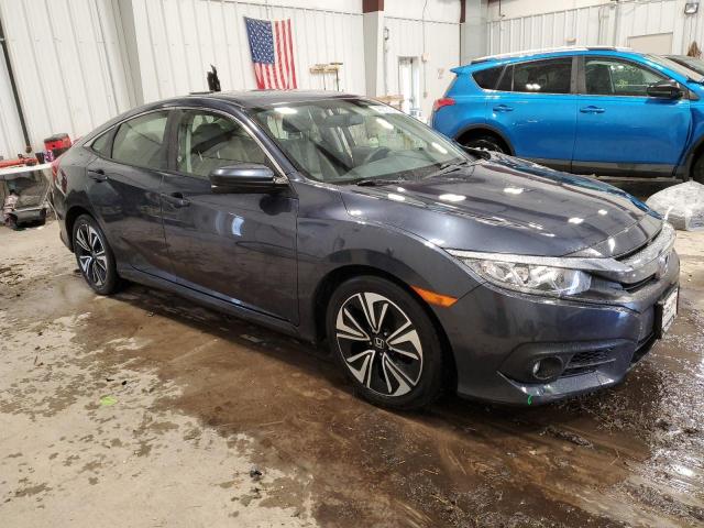 JHMFC1F78JX026283 - 2018 HONDA CIVIC EXL ლურჯი ფოტო 4