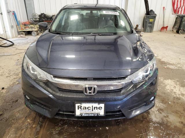 JHMFC1F78JX026283 - 2018 HONDA CIVIC EXL ლურჯი ფოტო 5