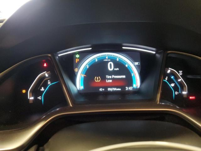 JHMFC1F78JX026283 - 2018 HONDA CIVIC EXL ლურჯი ფოტო 9