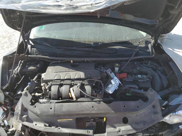 3N1AB7AP8KY285674 - 2019 NISSAN SENTRA S BLACK photo 11